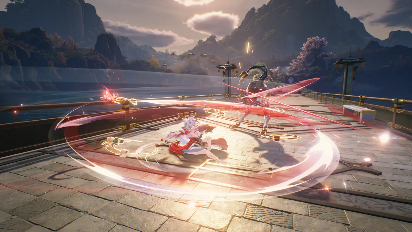 鳴潮のゲーム画面:戦闘